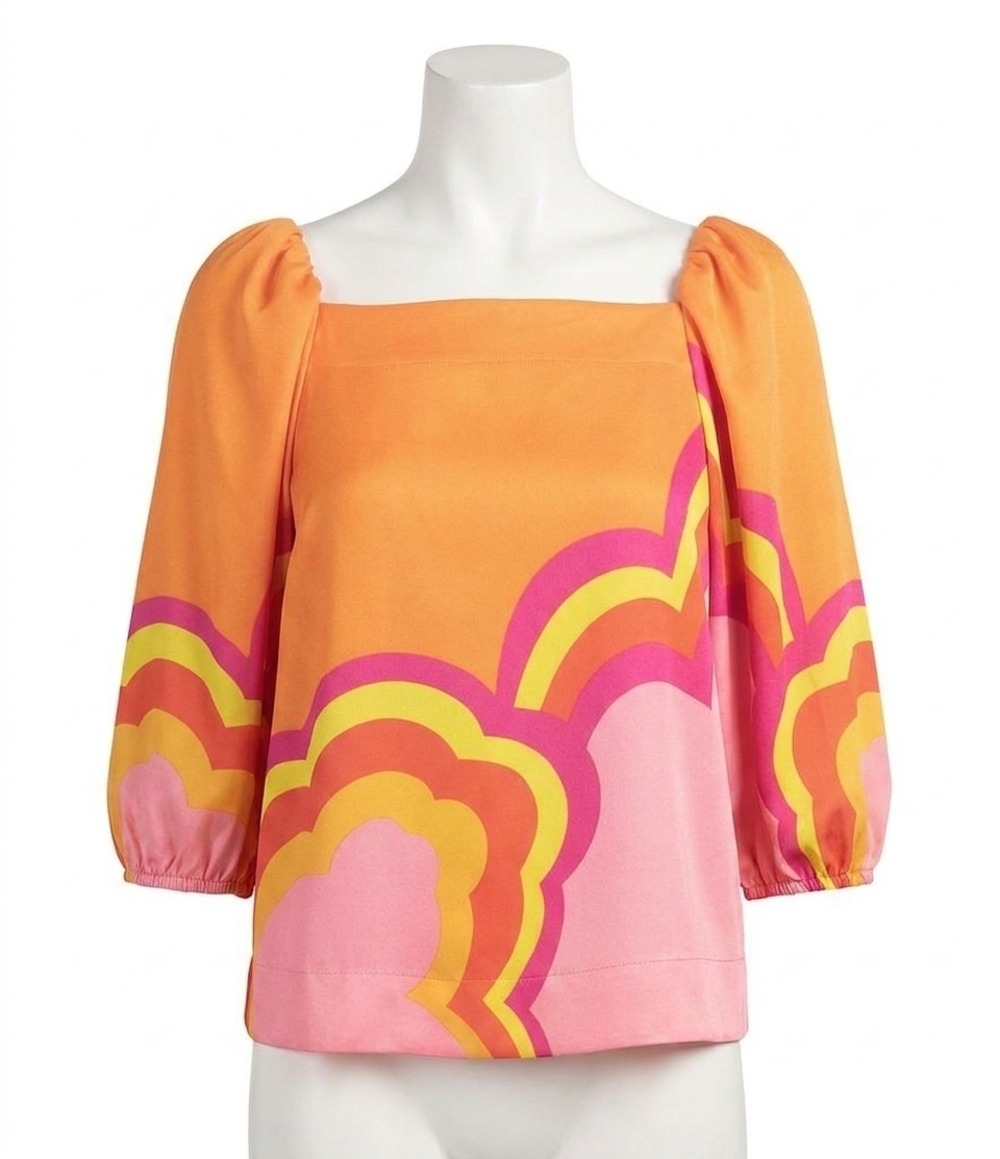 NEW TRINA TURK veil top